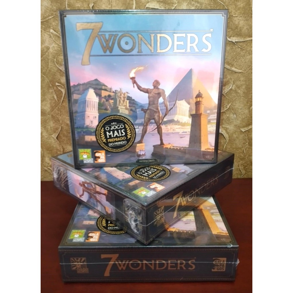 7 Wonders - 2ª Edição - Board Game - Ed. Galápagos