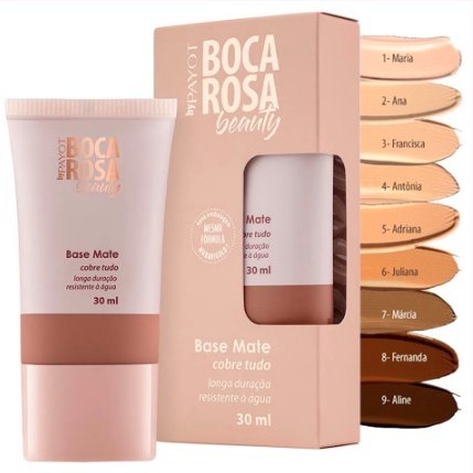 Boca Rosa Base Líquida Matte Perfect By Payot