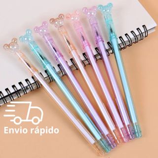 Caneta Fofa Cristal em Gel Mickey - Disney - Material Escolar - Papelaria - Volta às aulas