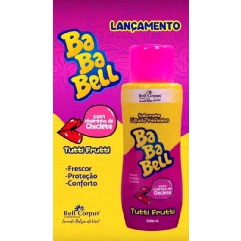 Sabonete intímo tutti frutti bababell - Bell Corpus Lançamento