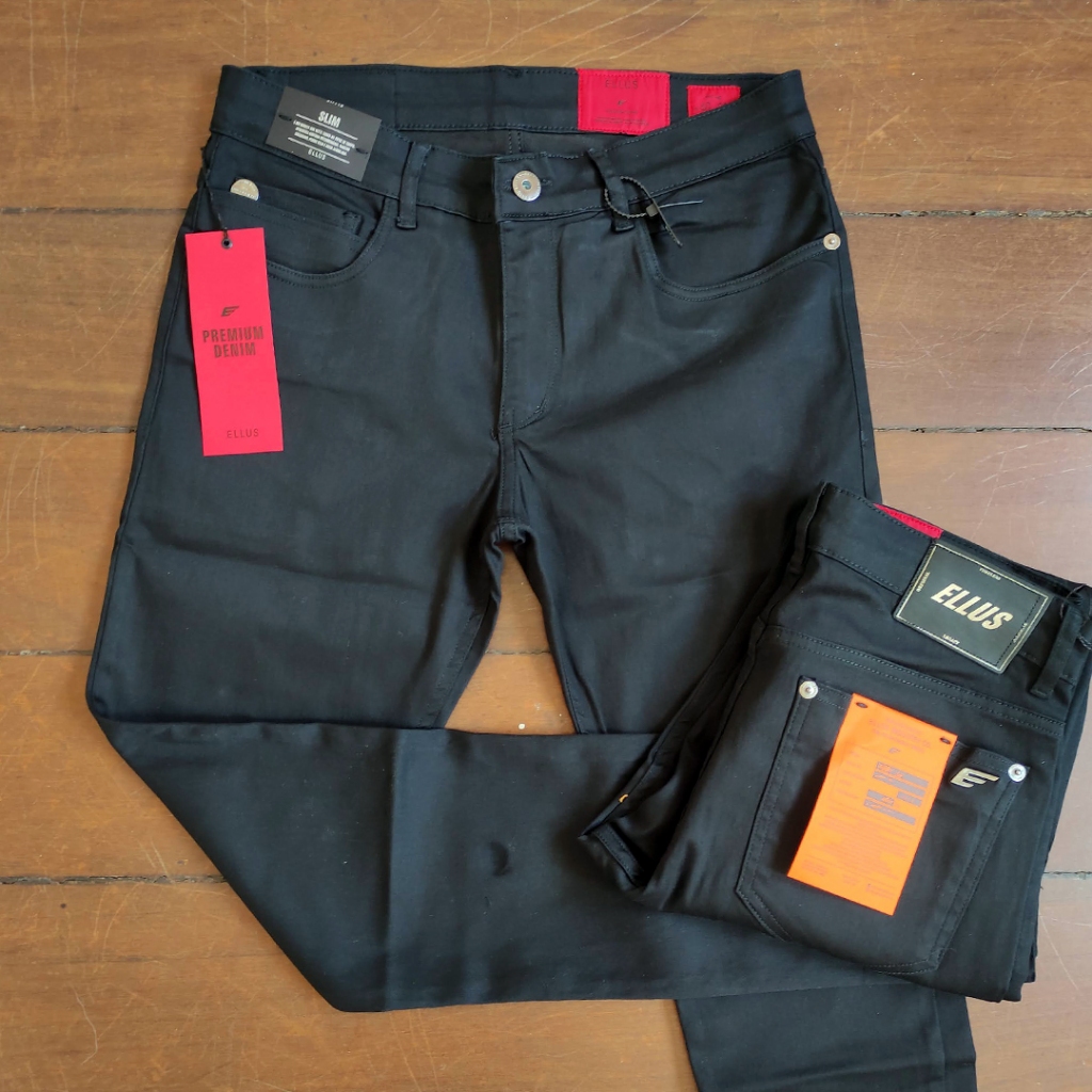 Calça Jeans Masculina Ellus Slim Fit Stretch 302481