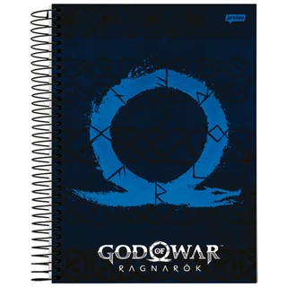 Caderno Universitário God of War 1 Matéria Jandaia