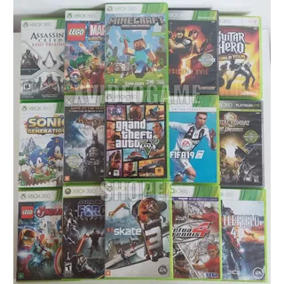 Jogos originais Xbox 360 em midia fisica