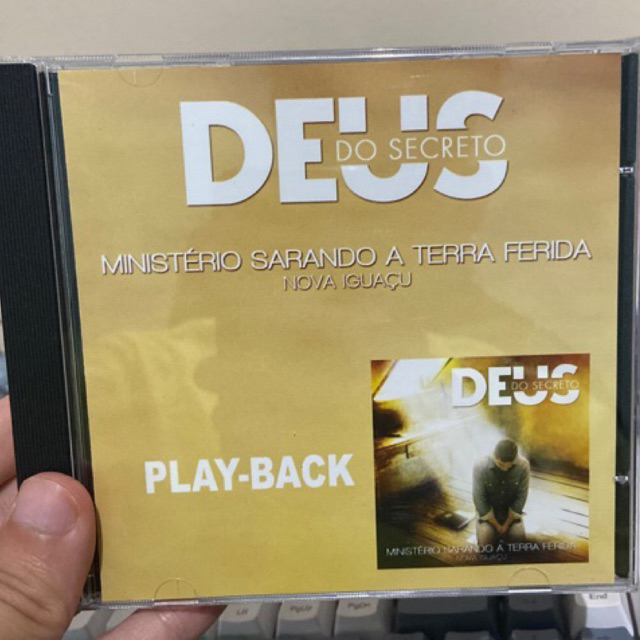 Ministério Sarando a terra ferida - Deus do secreto (Playback) | Shopee ...