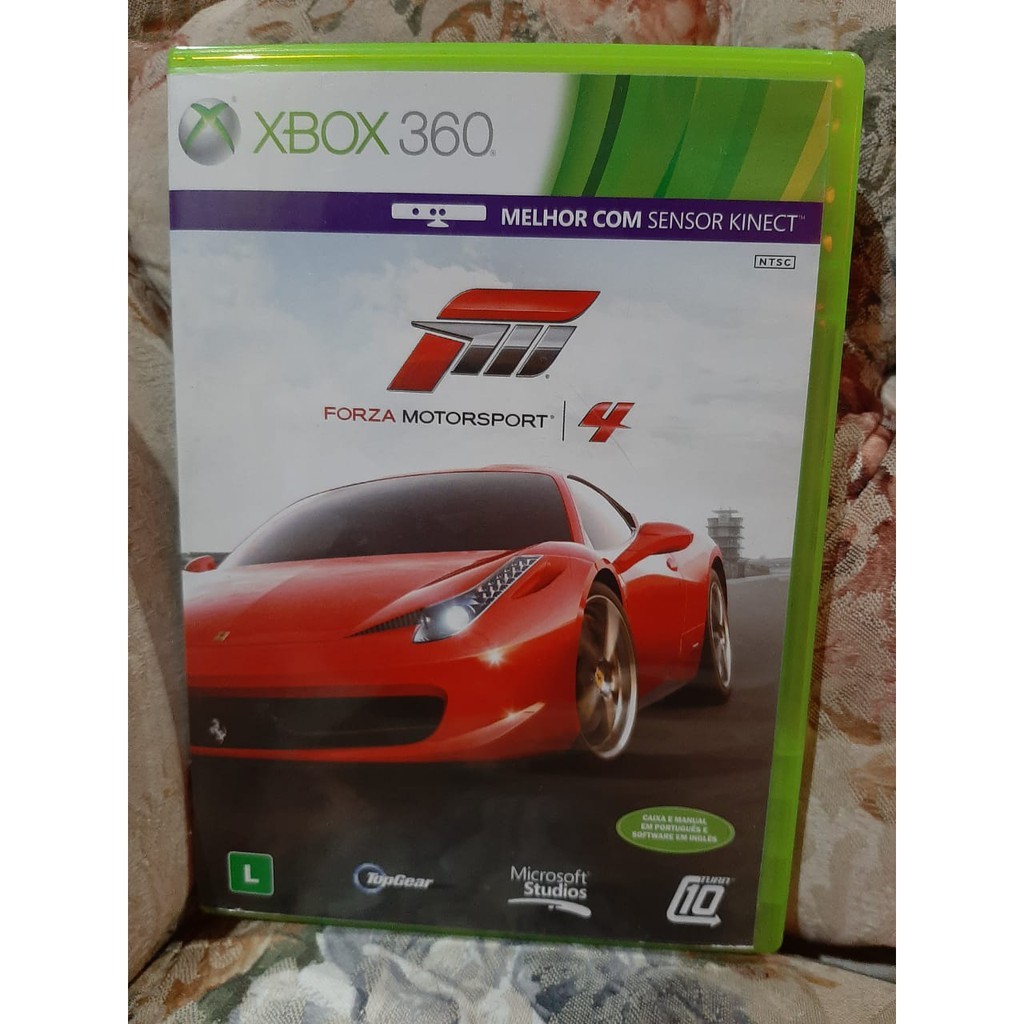 forza motorsport 4 fisico xbox 360 duplo