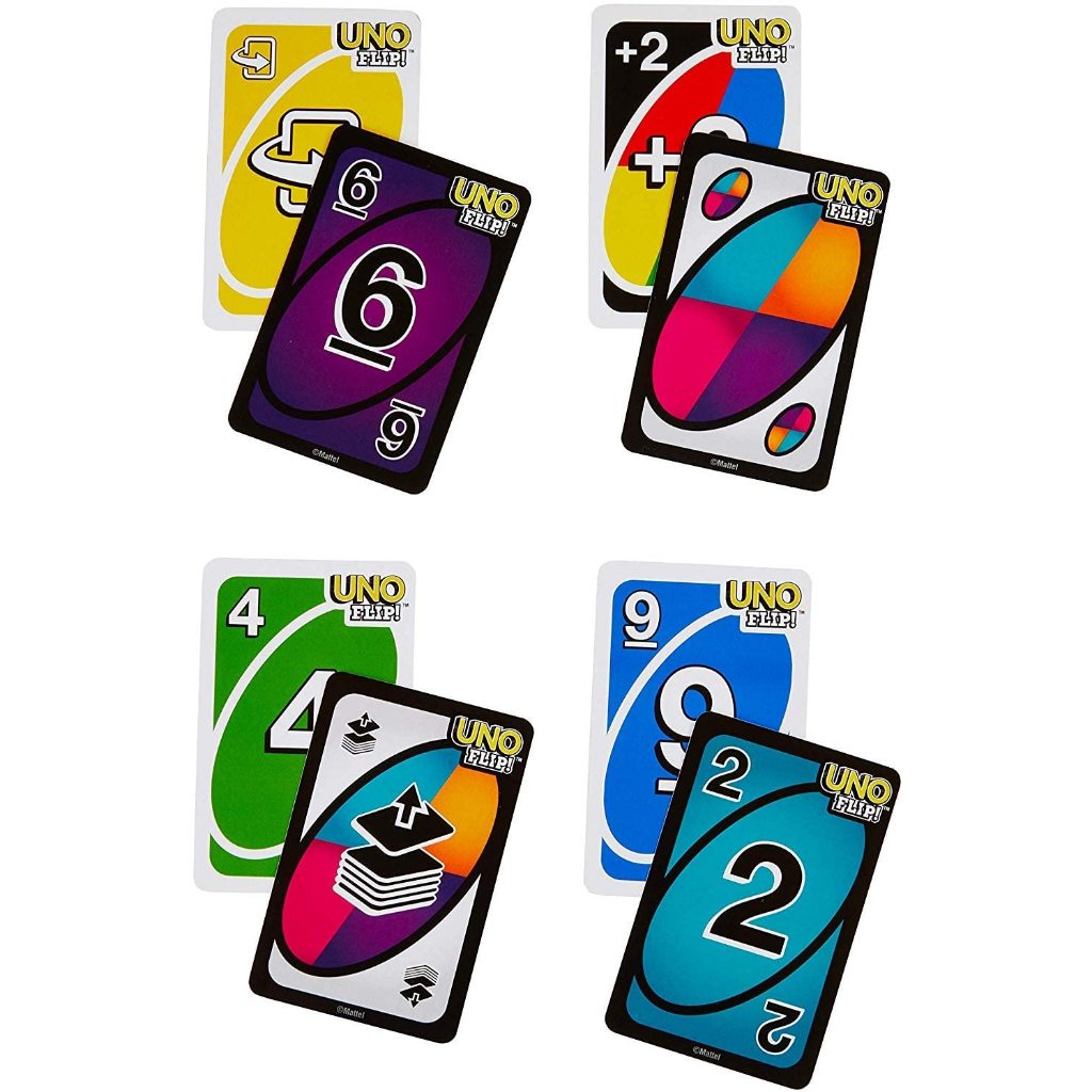 Uno Flip Baralho Jogo Lançamento Adnuno® Flip!™ Card Game