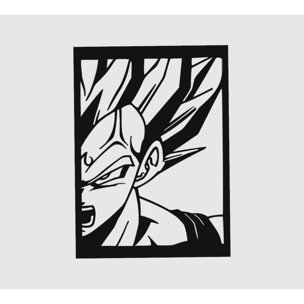 SSD / HDD Cover Vegeta