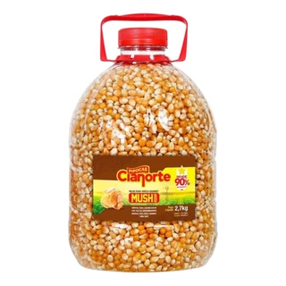 Milho de Pipoca Redonda Gourmet Tipo Mushroom 2,7kg Cianorte