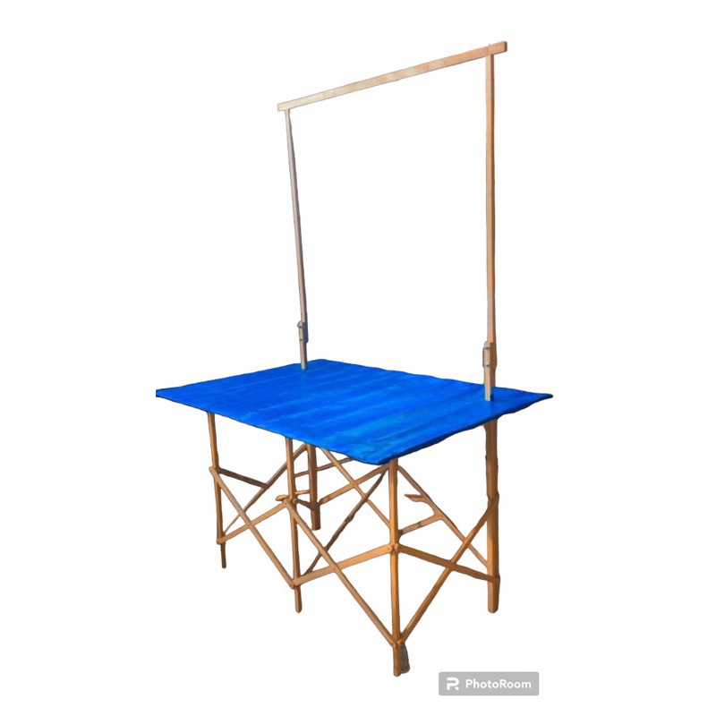 BANCA DE CAMELÔ SIMPLES DESMONTÁVEL C/ ARARA 0,90cm X 1,50m