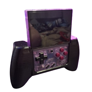 Grip Pegada Conforto Apoio Ergonomico Miyoo Mini Plus V3 em Impressão 3D Retro