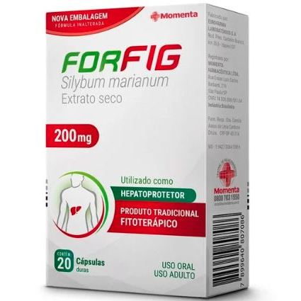 Forfig Silimarina 200mg 20 cápsulas