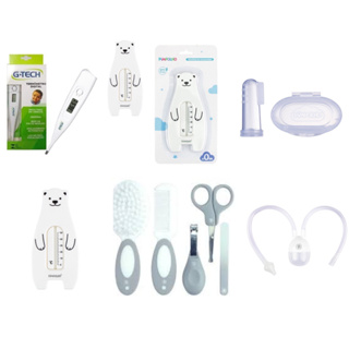 Kit Higiene bebê 11 peças completo neutro Pimpolho chá revelação