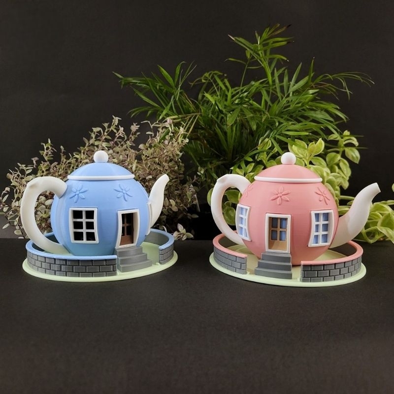 Decoração Casinha de Fadas Diversos Modelos - Para Presente, Coleção, Boneca, Barbie, Decoração Jardim