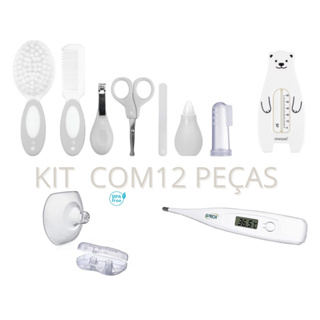 HIGIENE BEBÉ BEBE COMPLETO COM 12 PEÇAS PARA ENXOVAL E CHÁ REVELACÃO