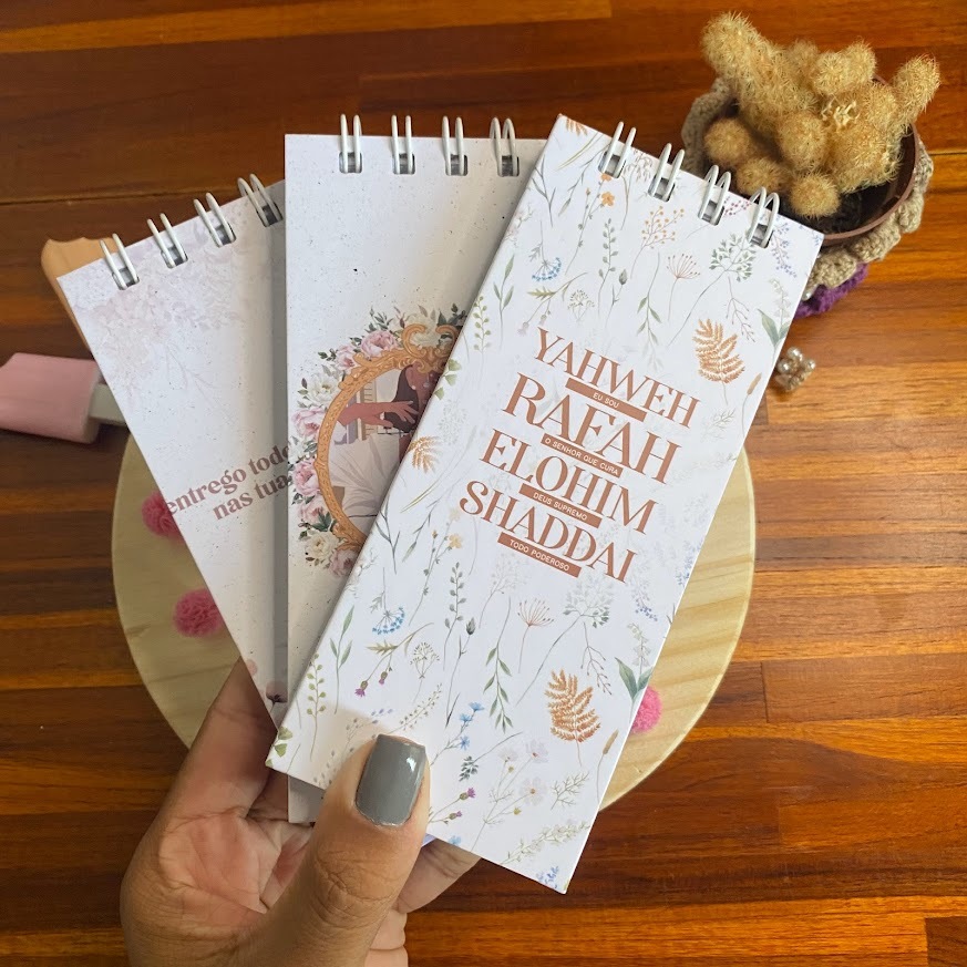 Bloco de anotação unidade | Folhas em branco | Bloco com capas variadas | Envio imediato