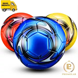 Bola De Futebol Para Campo Costurada Número 5 Azul Verde Amarelo Vermelho E Laranja Para Treino