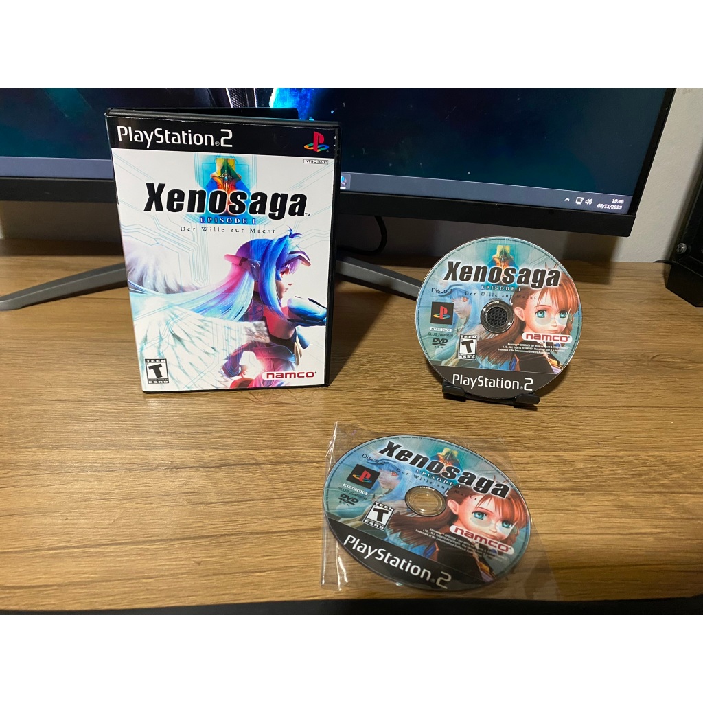 Xenosaga Episode I: Der Wille zur Macht para PS2 | Shopee Brasil