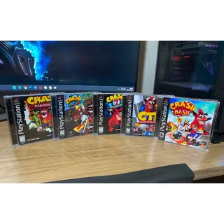 Coleção Crash para PS1 ( 5 jogos )