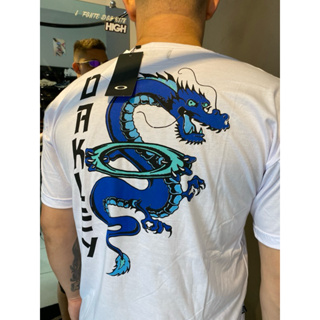 Camiseta Oakley Custom Edição Dragon tattoo - Escorrega o Preço