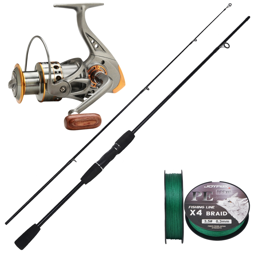 Kit Vara De Pesca Linha Carretel Molinete Dc 4000 Rolamentos