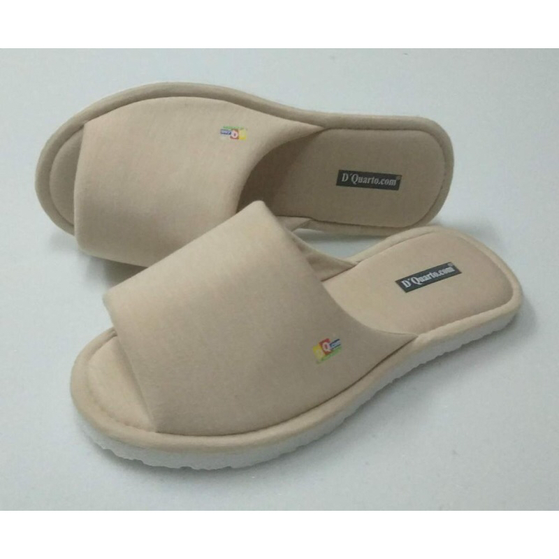Pantufa Sandalia Antiderrapante Para Idoso Chinelo Tecido Pantufa