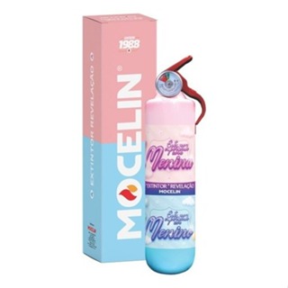 Kit 02 Extintor Ch Revela o Azul Rosa Menino Menina Mocelin