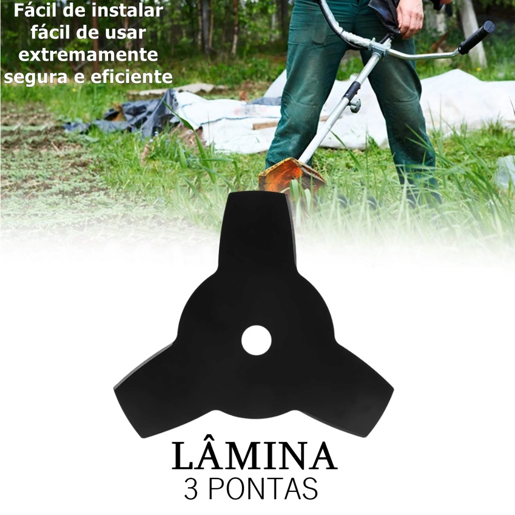 Kit Lâminas para roçadeira nakasaki, Husqvarna, terra, vulcan