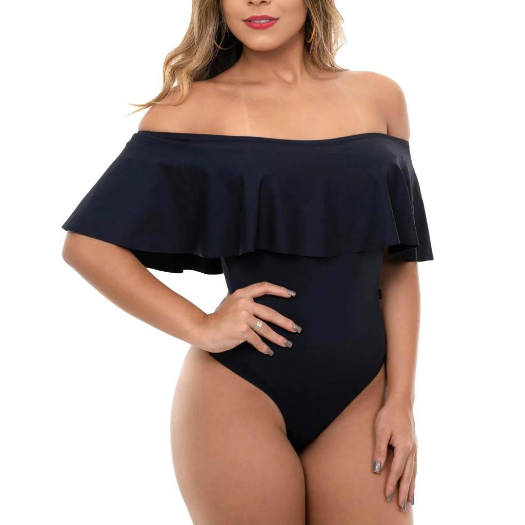 Body bori babado ciganinha roupa feminina