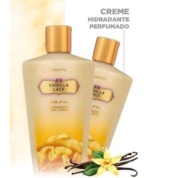 Kit Vanilla Lace Victória Secret Creme 250ml + Body Splash 230ml