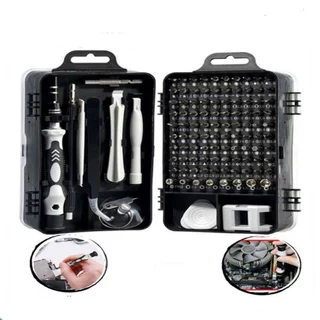 Kit Ferramenta 115 Chaves Precisão Celular Notebook Tablet