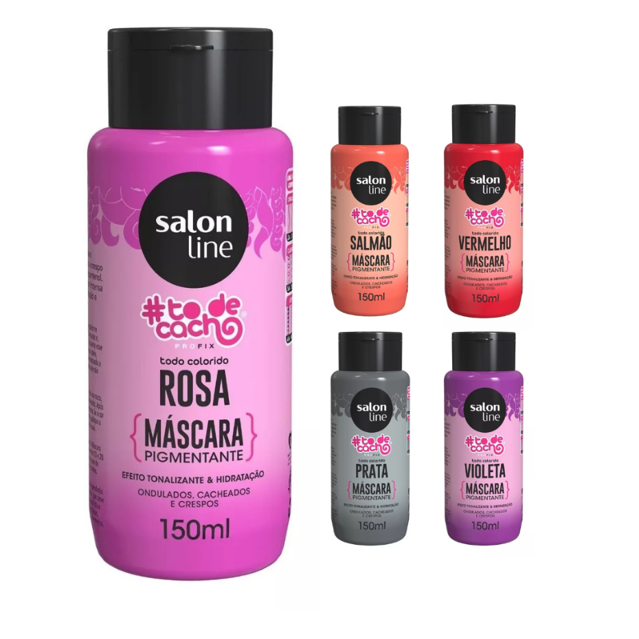 Máscara Pigmentante To de Cacho Tonalizante Salon Line 150ml | Shopee ...