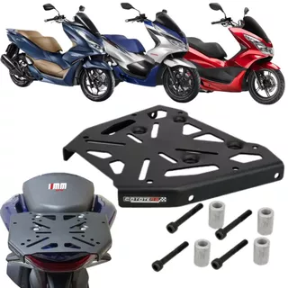 Bagageiro Honda PCX 150 PCX 160 Coyote Suporte de bau bauleto PCX150 PCX160