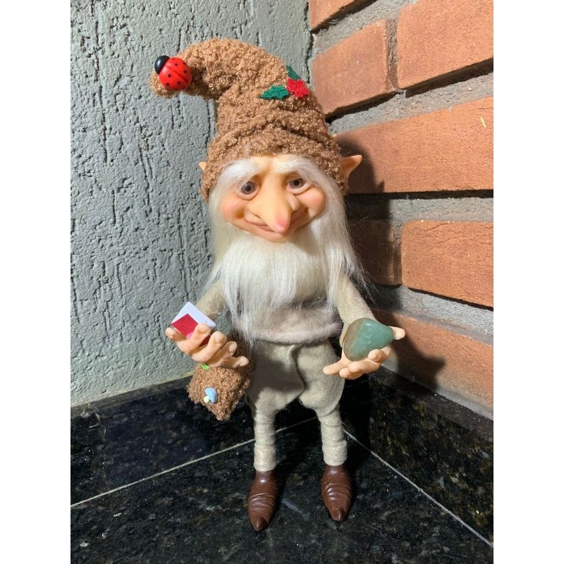 Pingente Boneca Gnomos de Pelúcia - Decorações do duende dos gnomos de  pelúcia do Dia das Bruxas - Pingente de gnomos realistas para festa de