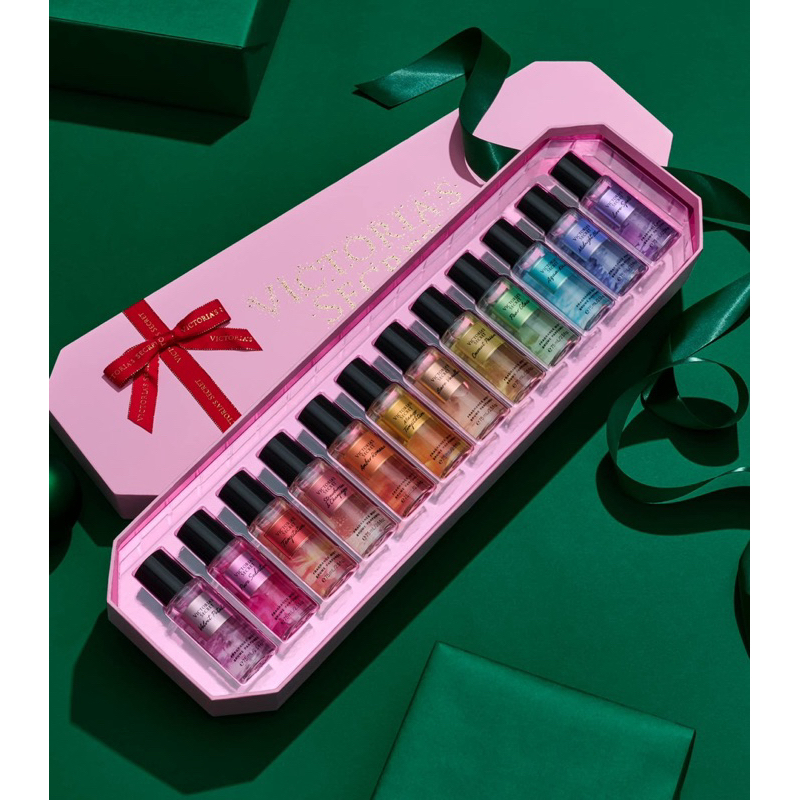 Kit 12 body splash 75ml edição limitada Natal Victoria’s Secret