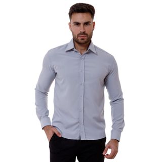 Camisa Masculina Slim Fit Luxo Pronta Entrega