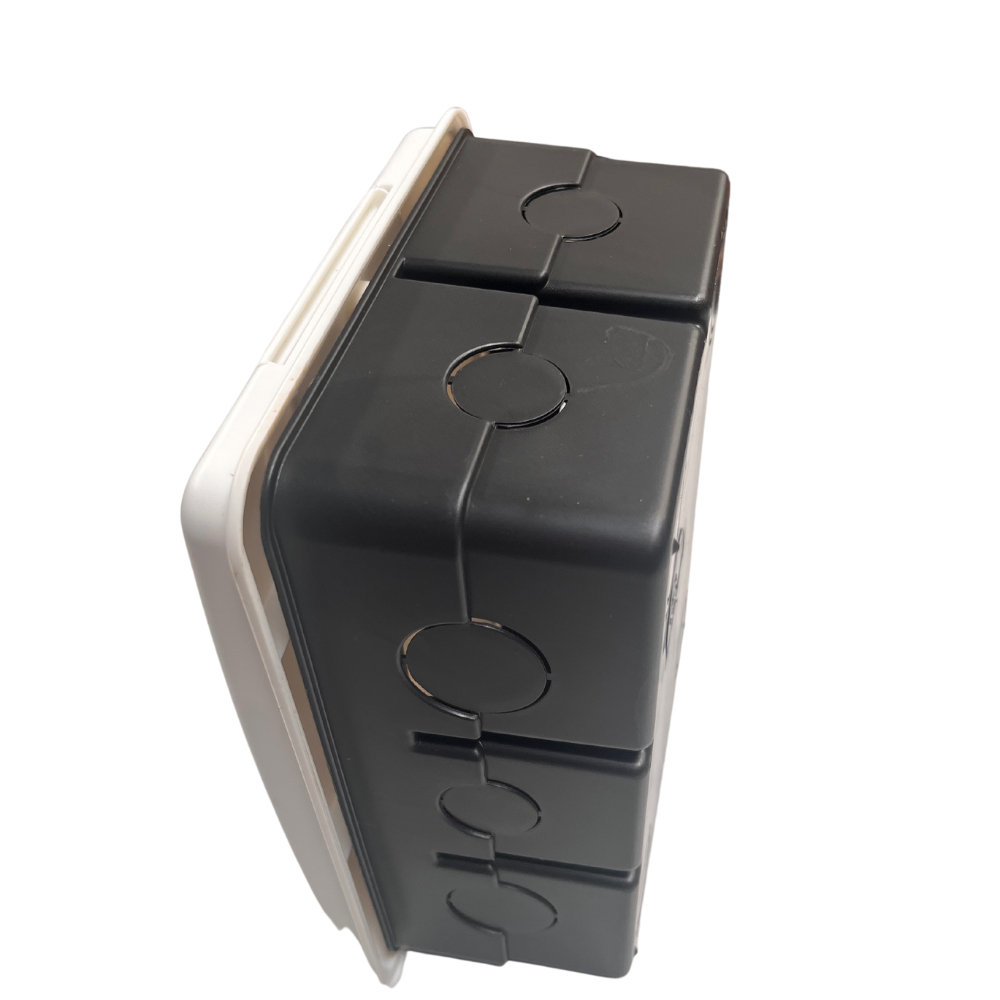 Quadro De Distribuição Caixa Centrinho 6/8 Disjuntor Branco