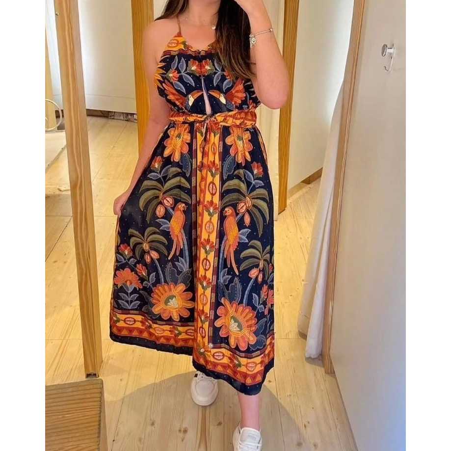 Vestido Cocais Do Cerrado Farm