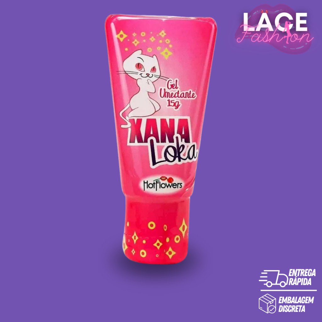Xana Loka Gel Umectante e Excitante Feminino Sensações De Aquecimento