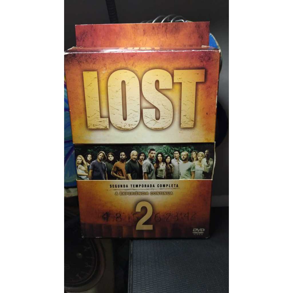DVD BOX lost segunda temporada completa a experiencia continua 2 2878 ...