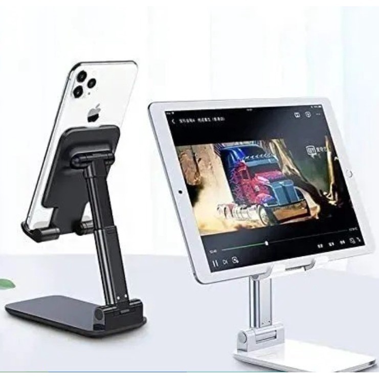kit 15 Suporte para Celular ou Tablet de Mesa - Dobrável e Ajustável com  Grip Antiderrapante | Shopee Brasil
