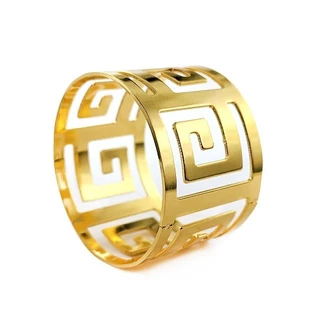Porta Guardanapo Metal 6 Unidades Dourado Ro.151418