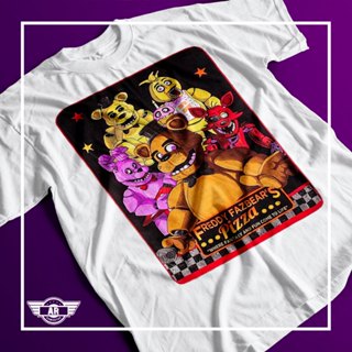 Blusa Camiseta Manga Longa 10 Five Nights at Freddy's Jogo