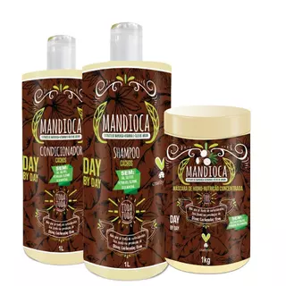 KIT MANDIOCA TODATODA P CABELOS CACHEADOS 1KG