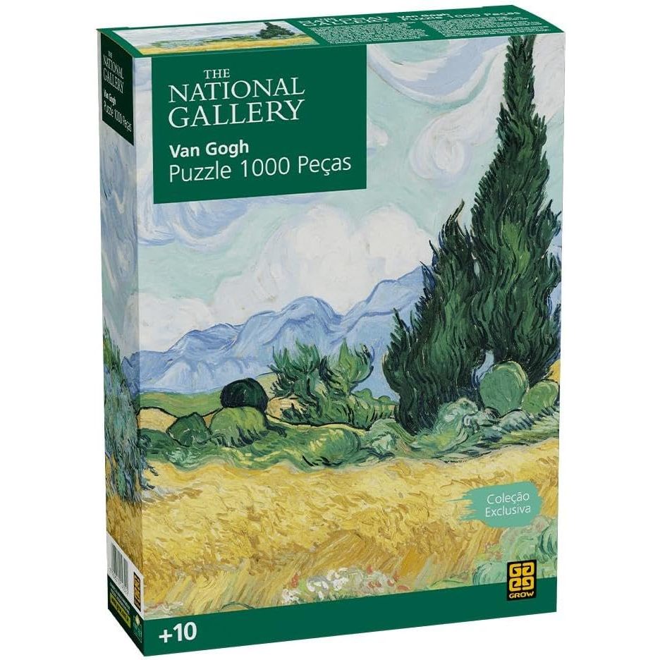 Quebra Cabeça 1000 peças The National Gallery Van Gogh - Grow 4352