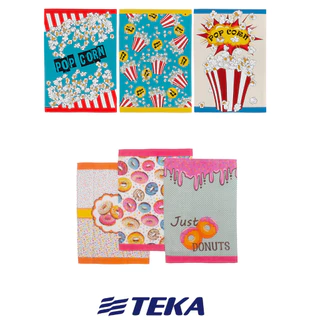 Pano de Prato Felpudo Atoalhado Grande 46x65cm Estampas Sortidas Marca Teka Fiori Multicolorido Multiuso em Oferta na Shopee