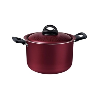 Espagueteira Loreto Antiaderente Starflon Max Vermelho 22 cm 5,7 L 20388/722 - Tramontina