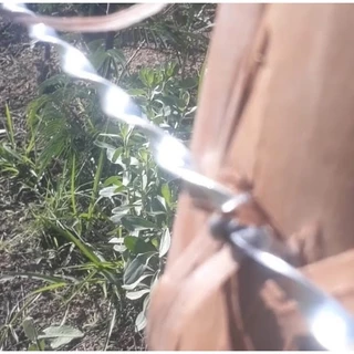 ARAME PARA CERCA - ARAME ESPIRAL GUERREIRO - 2 Rolos com 100 metros cada