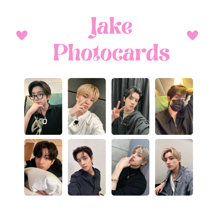 Jake Enhypen Photocards Fanmade | Shopee Brasil