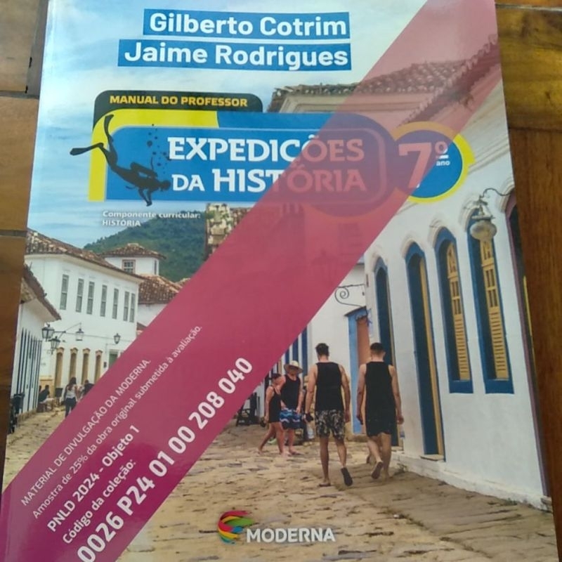 Livro de História. Manual do professor 7 ano. | Shopee Brasil