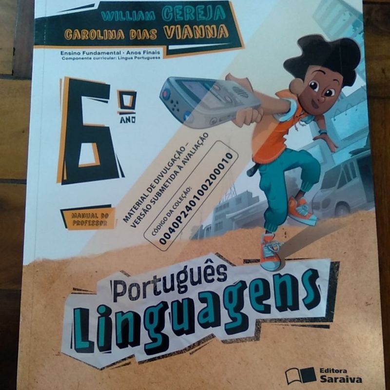Livro de Português. Manual do professor 6 ano. | Shopee Brasil